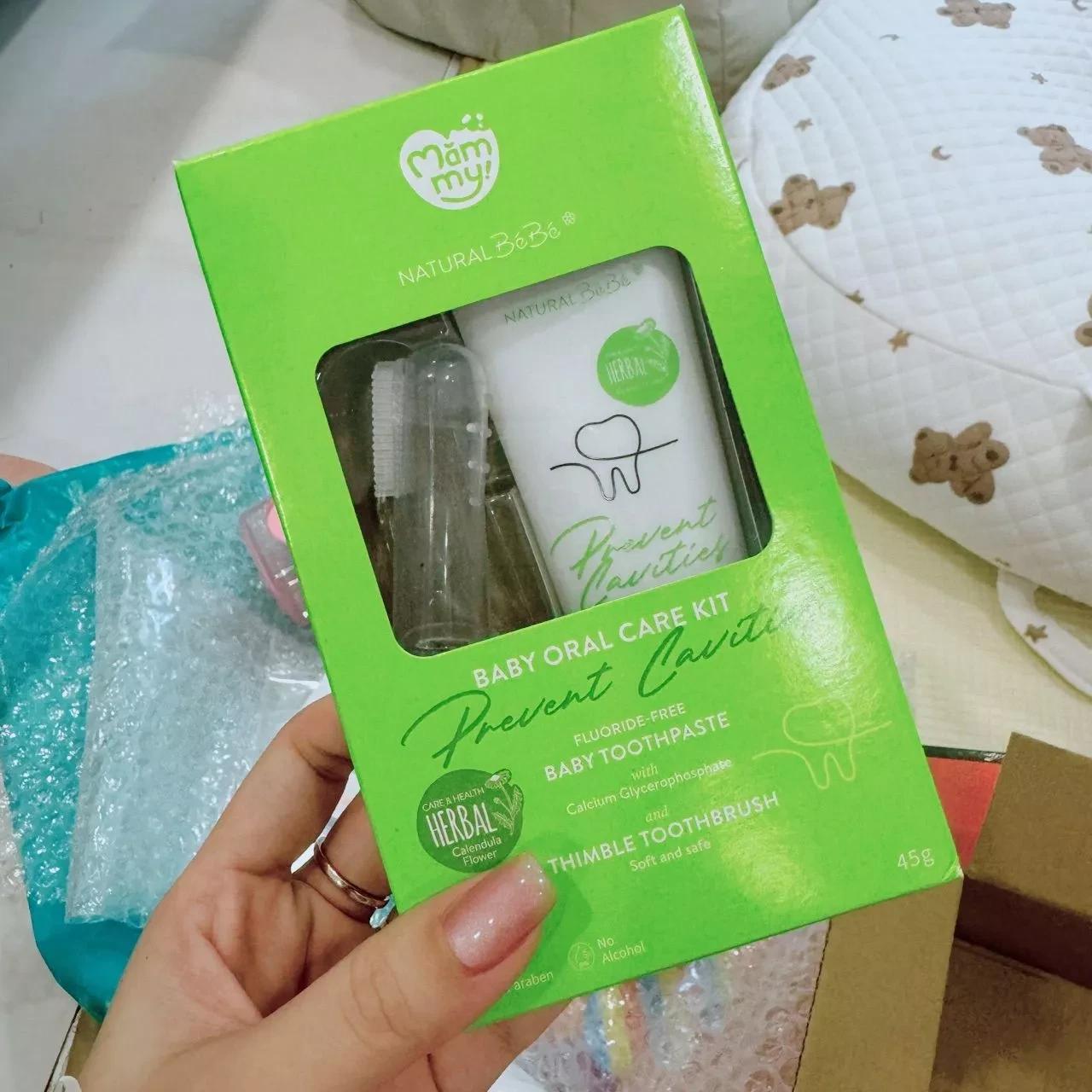 Thành phần lành tính, bé dễ hợp tác