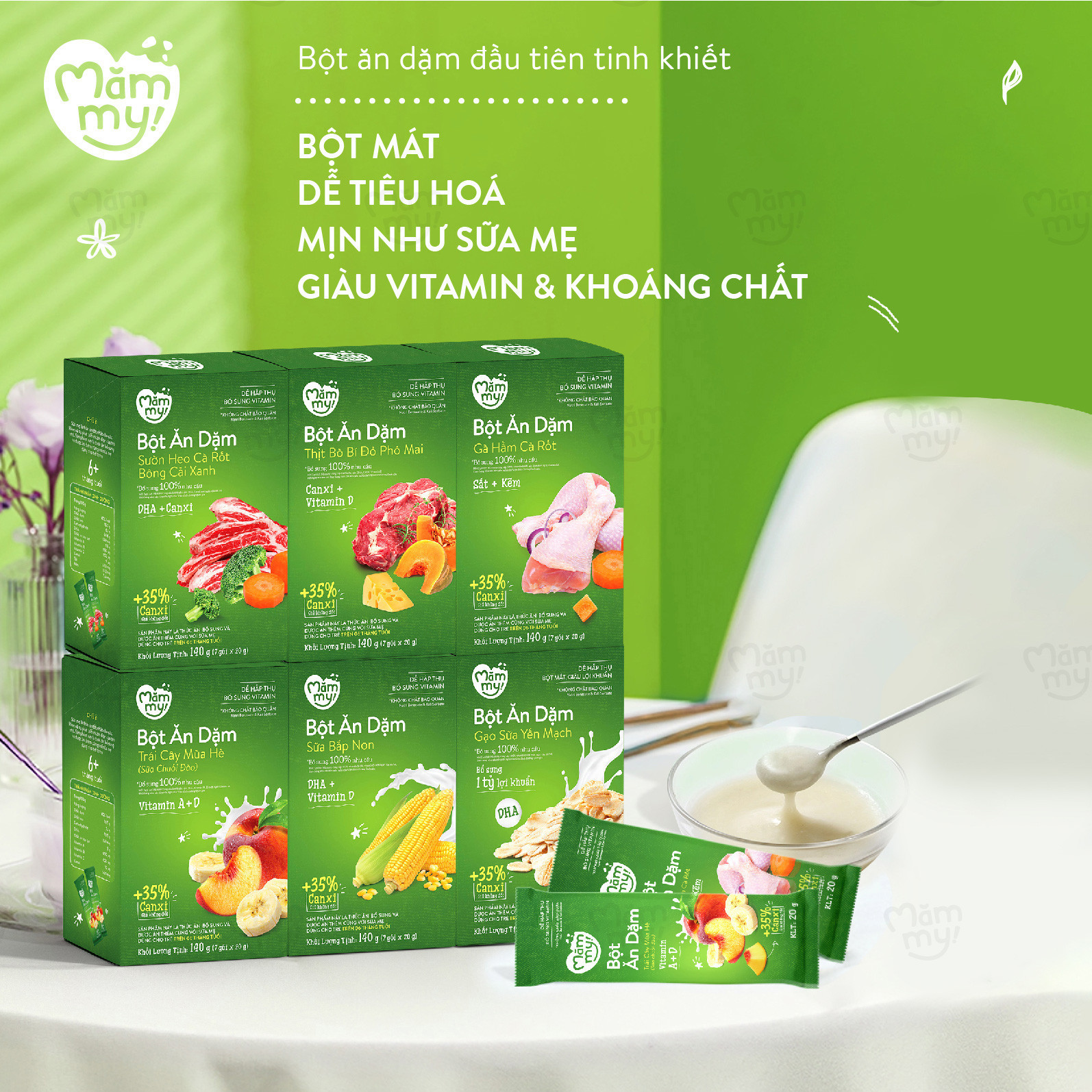 Đa dạng hương vị chọn lựa