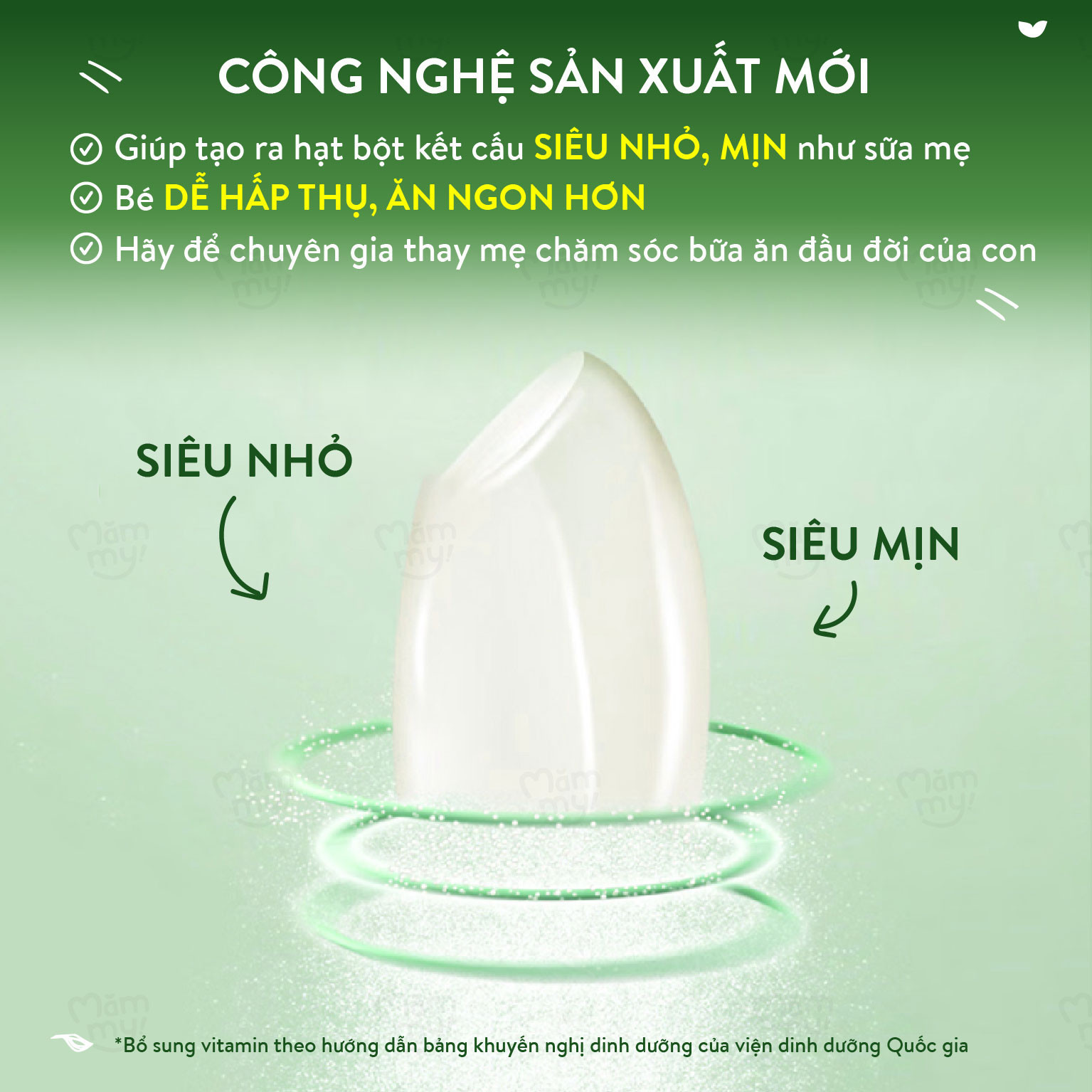 Hương vị dễ ăn