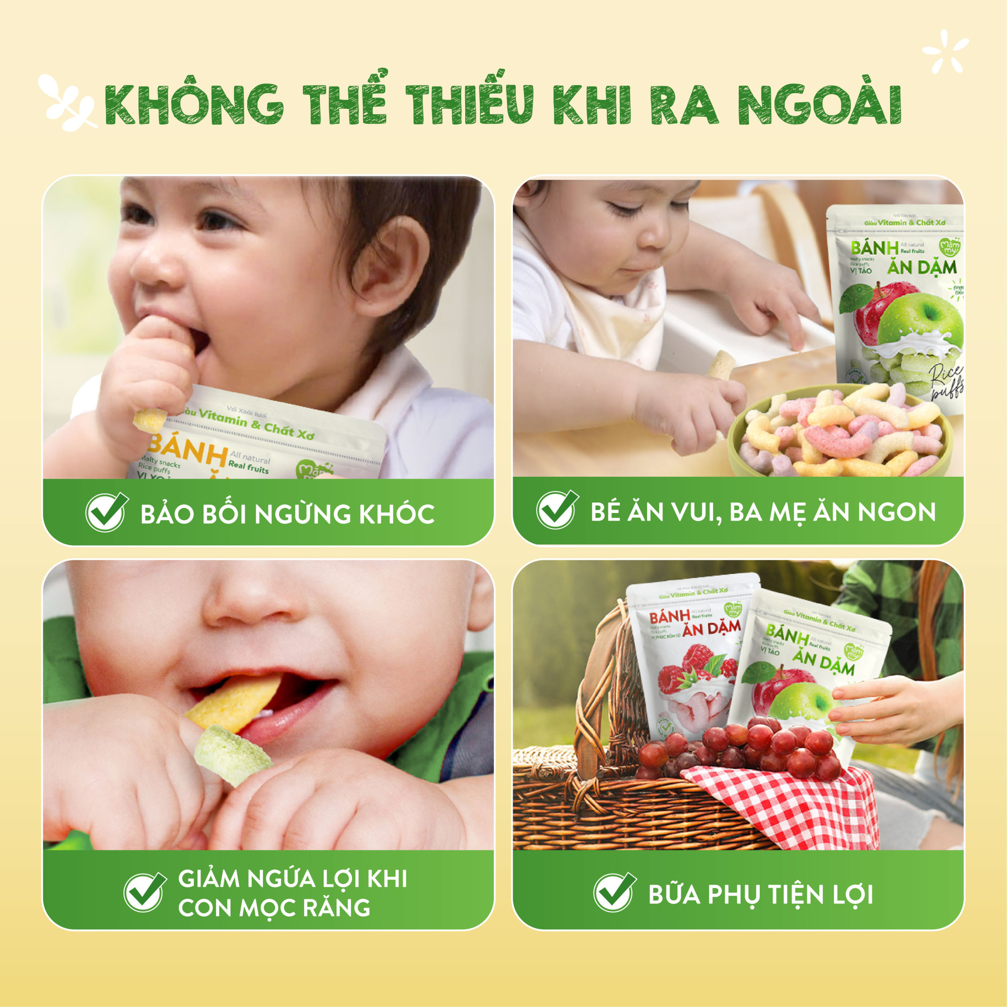 Kết cấu bánh giòn tan