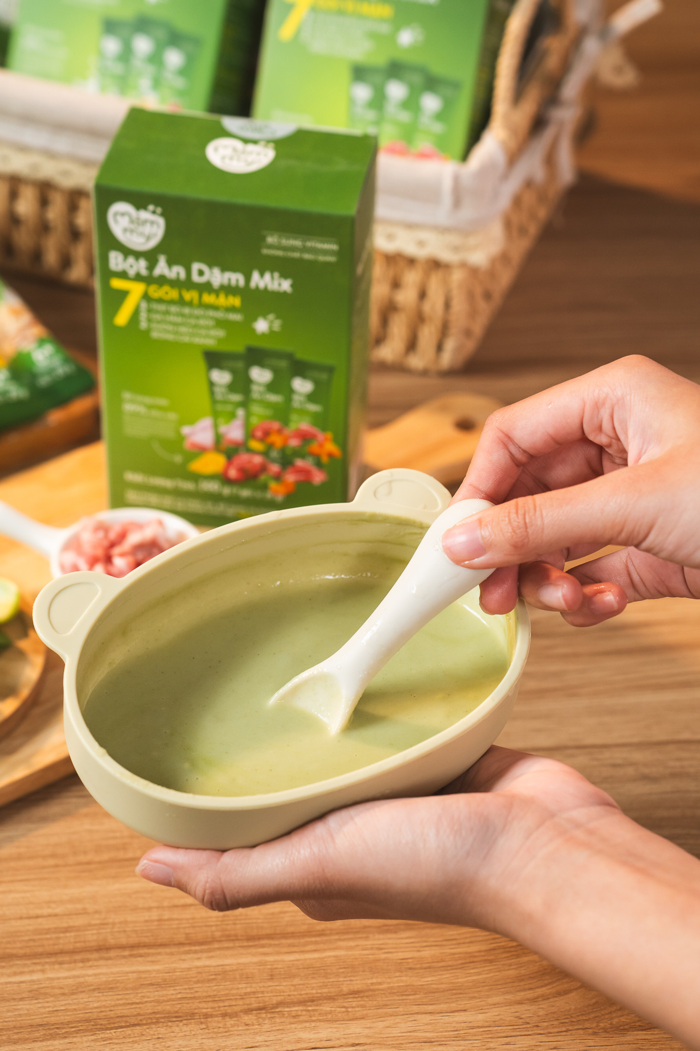 Chị Hiền, mẹ bé Min 6 tháng chia sẻ