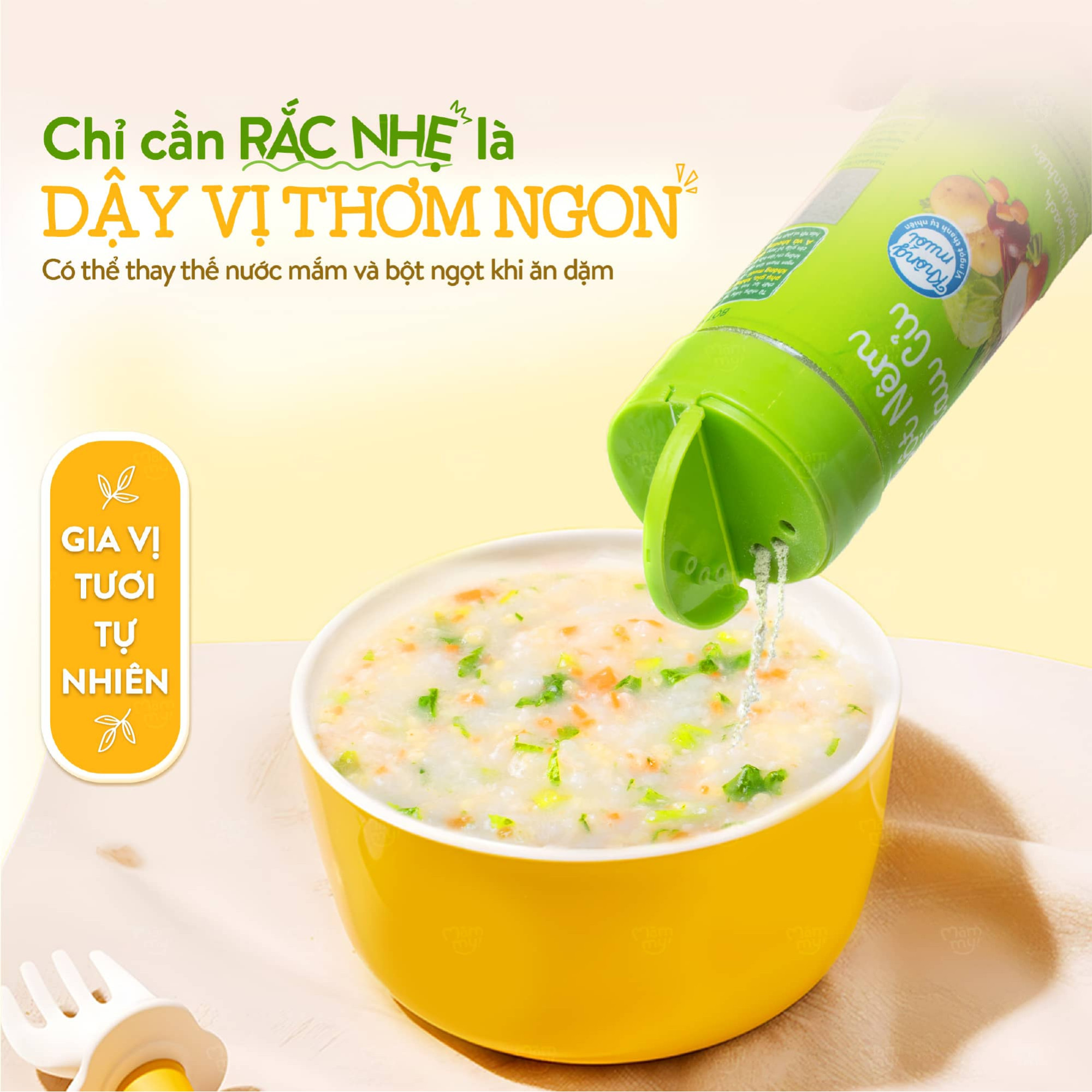 Vị thơm nhẹ nhàng