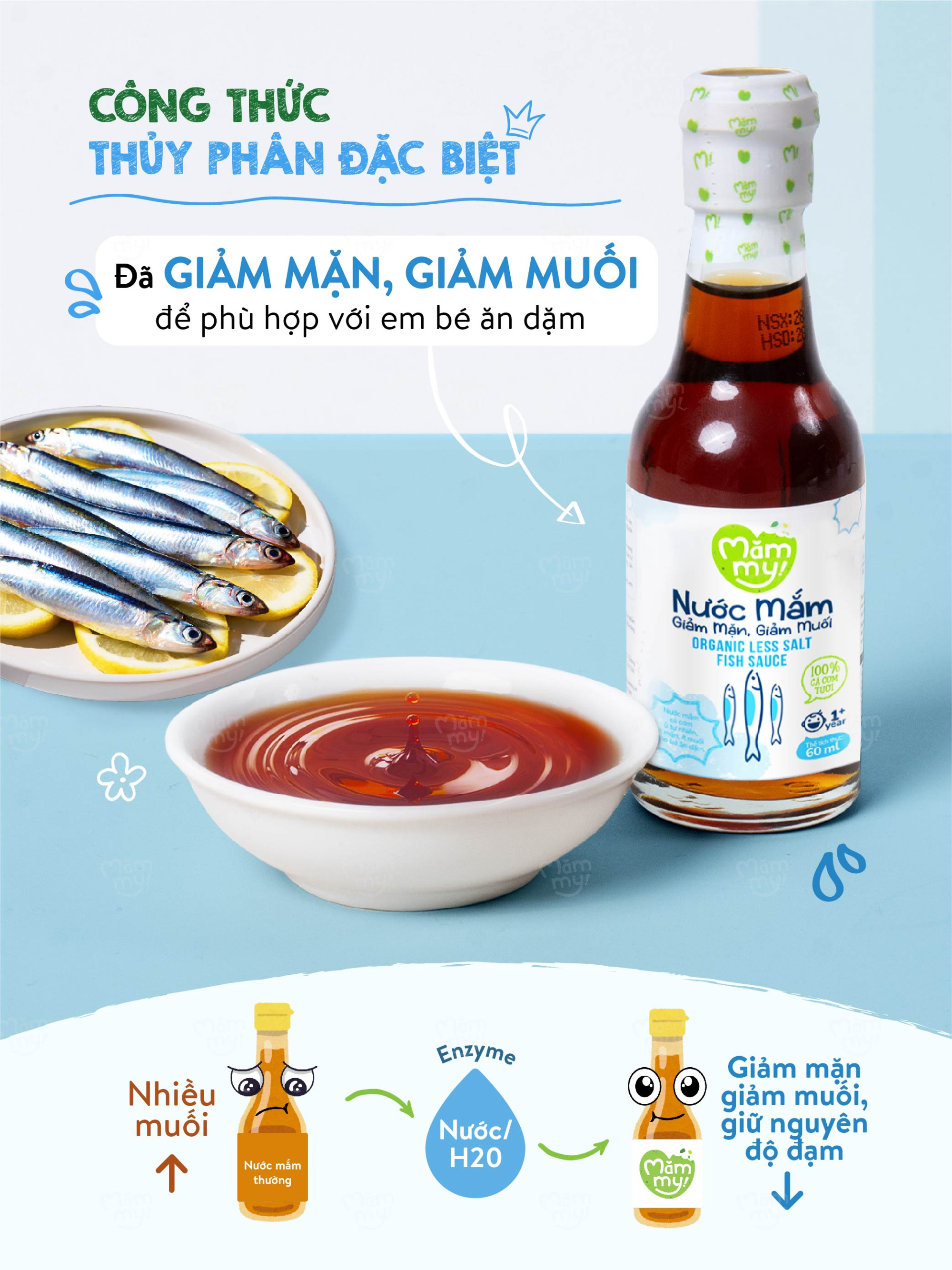 Nước mắm Mămmy ứng dụng công nghệ thủy phân