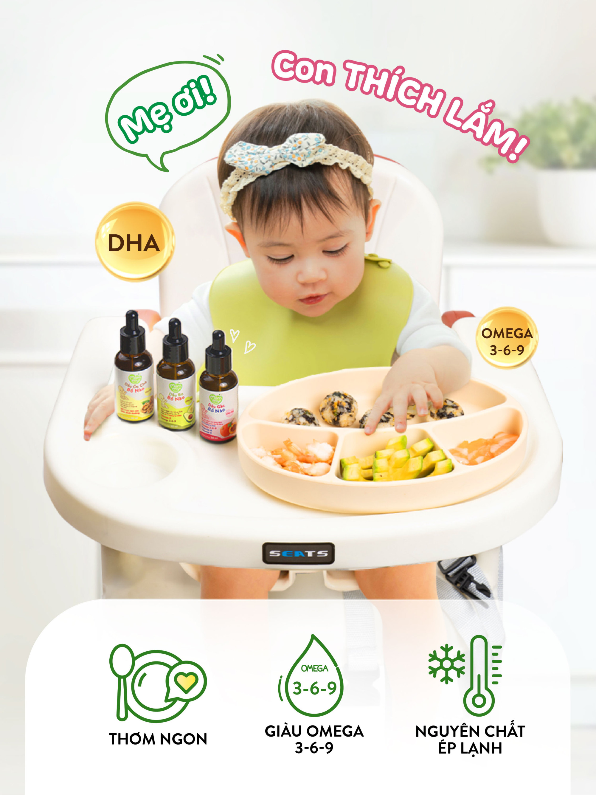 Set dầu núng nính Mămmy bé thích mê